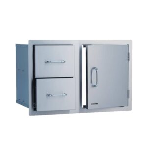 Bull 30" Reversible Door Drawer Combo