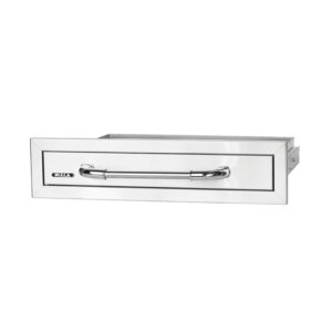 Stainless-Steel Single Drawer with Reveal