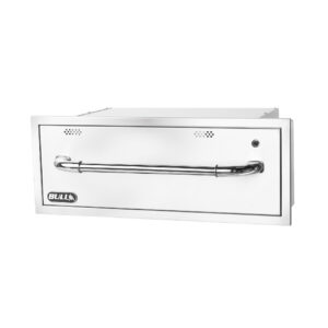 Stainless Steel Warming Drawer with Reveal