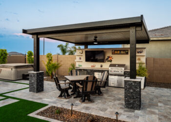 Patio Cover and outdoor kitchen